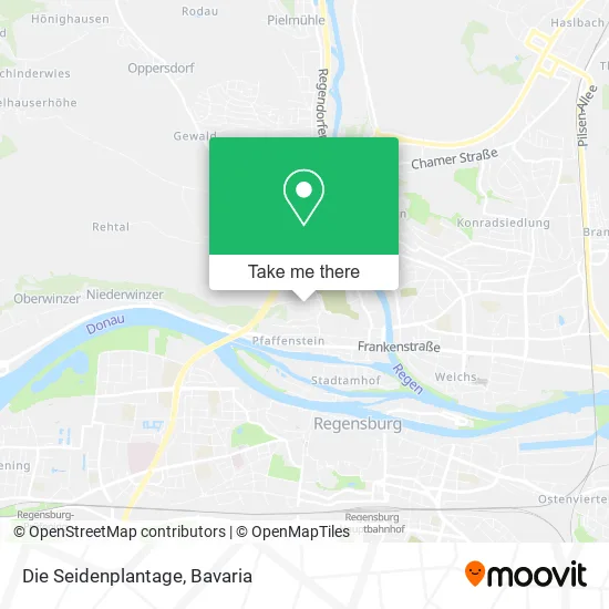 Карта Die Seidenplantage