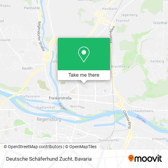 Deutsche Schäferhund Zucht map