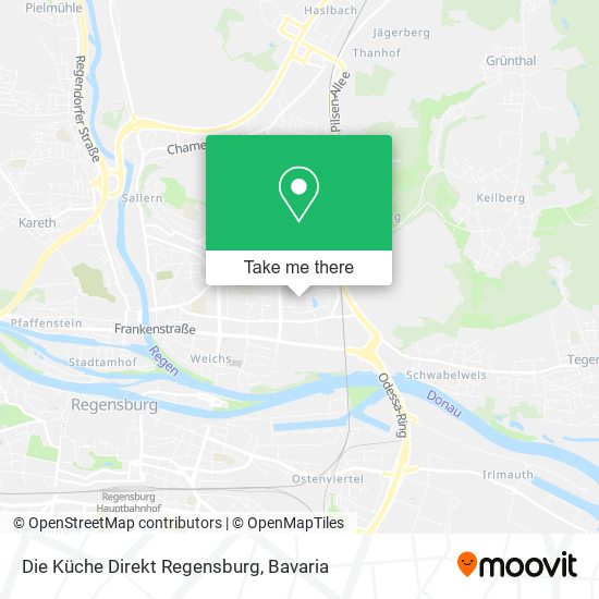 Die Küche Direkt Regensburg map
