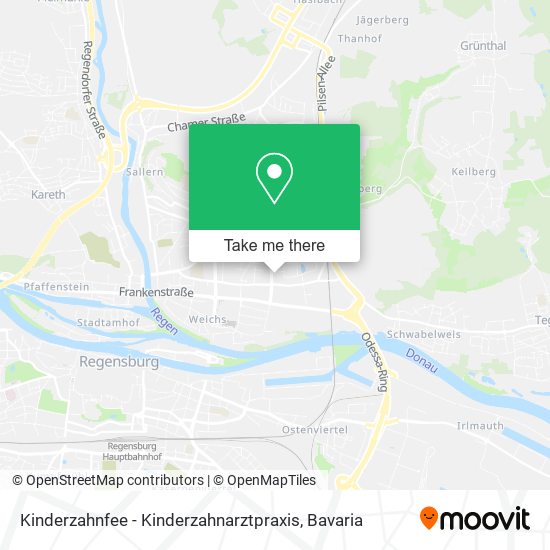 Kinderzahnfee - Kinderzahnarztpraxis map