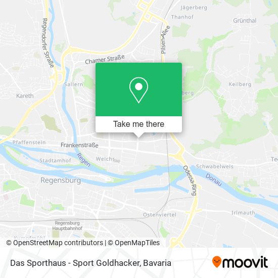 Das Sporthaus - Sport Goldhacker map