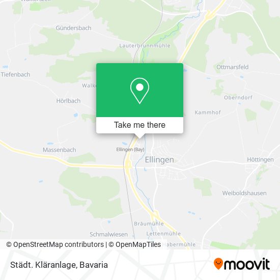 Städt. Kläranlage map