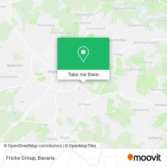 Карта Fricke Group