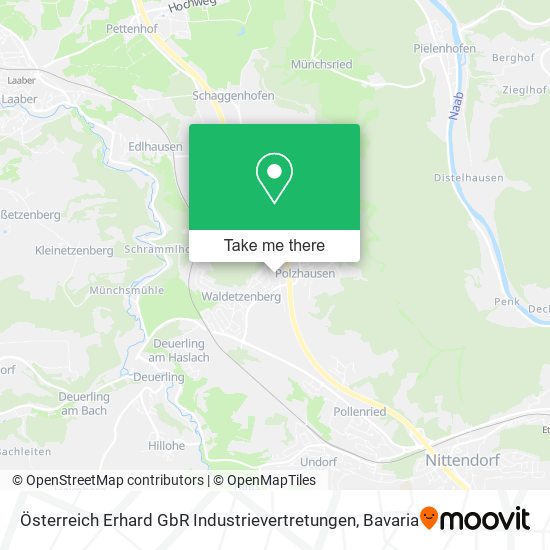 Österreich Erhard GbR Industrievertretungen map