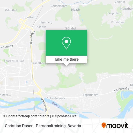 Christian Daser - Personaltraining map