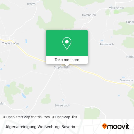 Jägervereinigung Weißenburg map