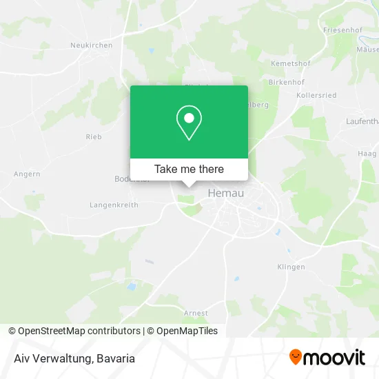 Карта Aiv Verwaltung