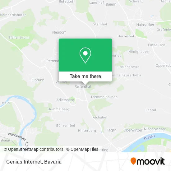 Карта Genias Internet