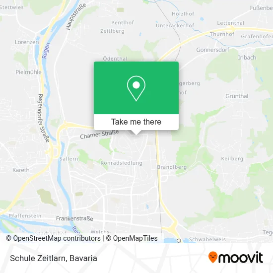 Schule Zeitlarn map