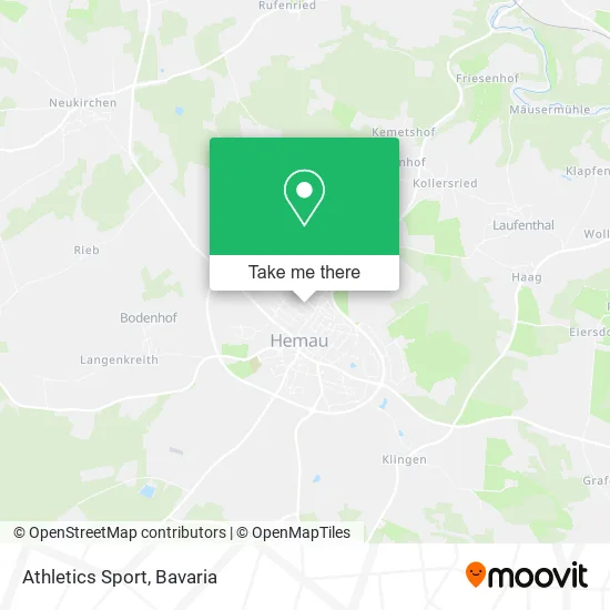 Карта Athletics Sport