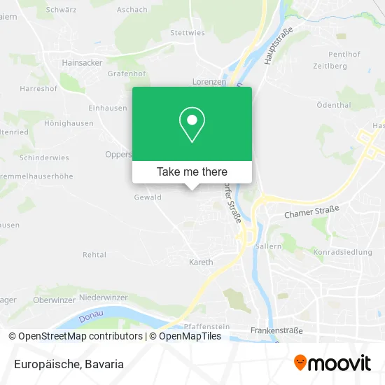 Карта Europäische