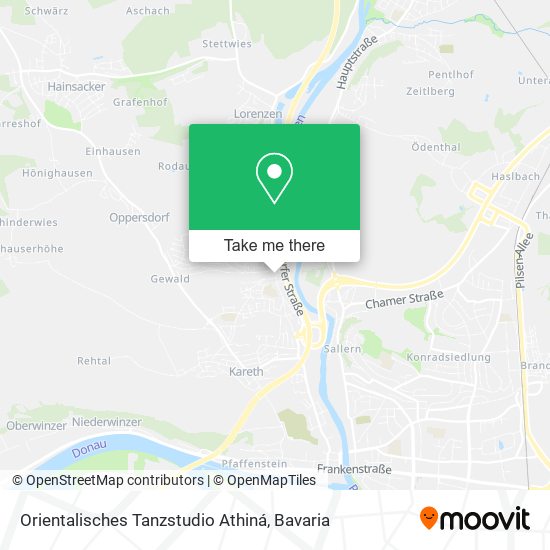 Карта Orientalisches Tanzstudio Athiná
