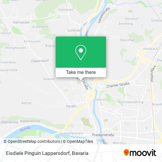 Eisdiele Pinguin Lappersdorf map