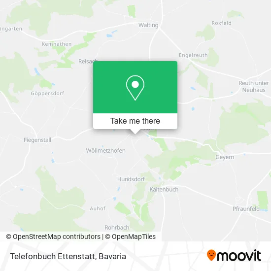 Карта Telefonbuch Ettenstatt