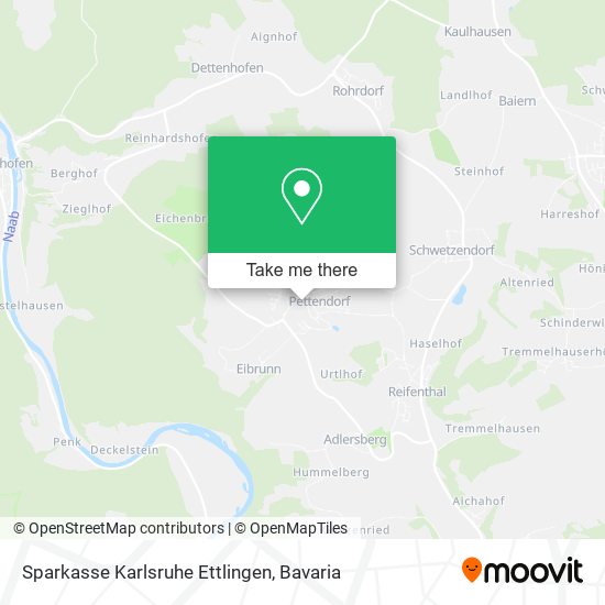 Sparkasse Karlsruhe Ettlingen map