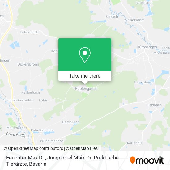 Feuchter Max Dr., Jungnickel Maik Dr. Praktische Tierärzte map