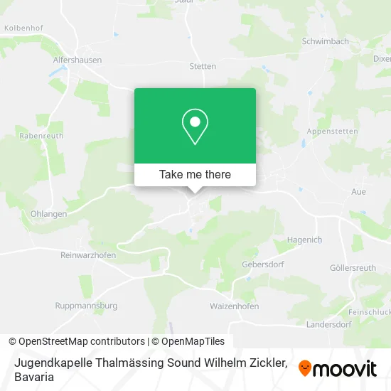 Карта Jugendkapelle Thalmässing Sound Wilhelm Zickler