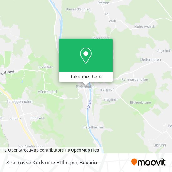 Sparkasse Karlsruhe Ettlingen map