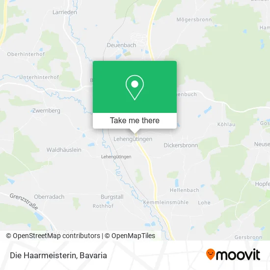 Карта Die Haarmeisterin