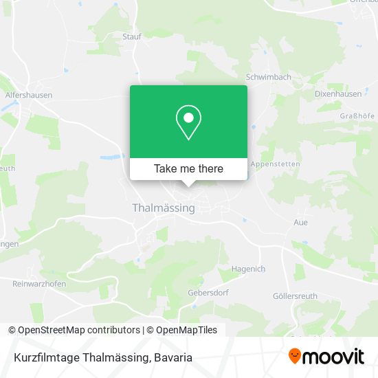 Kurzfilmtage Thalmässing map