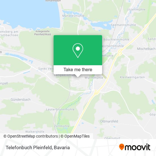 Карта Telefonbuch Pleinfeld