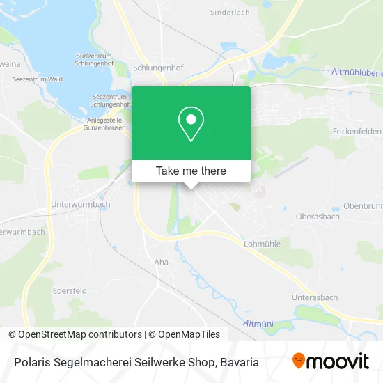 Карта Polaris Segelmacherei Seilwerke Shop