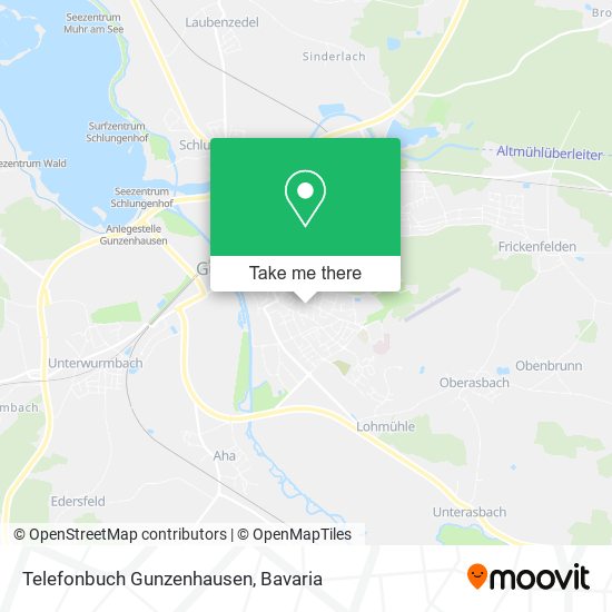Telefonbuch Gunzenhausen map