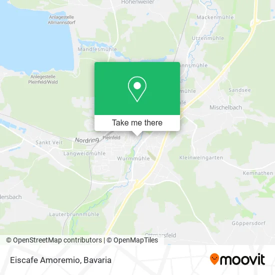 Карта Eiscafe Amoremio