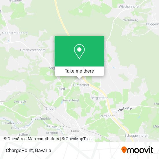 ChargePoint map