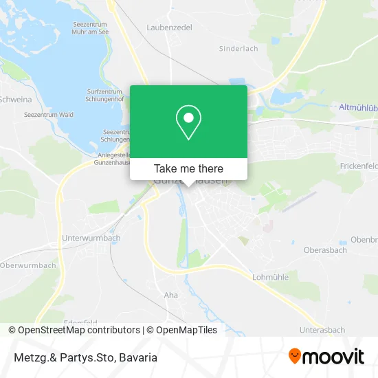 Карта Metzg.& Partys.Sto