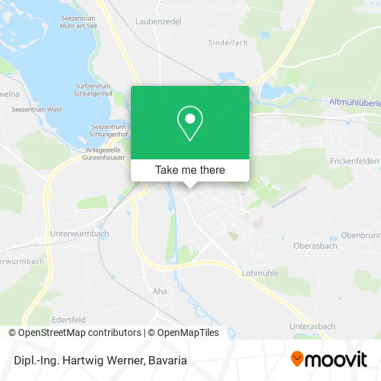 Карта Dipl.-Ing. Hartwig Werner