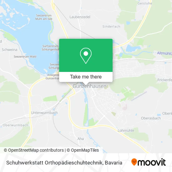 Карта Schuhwerkstatt Orthopädieschuhtechnik