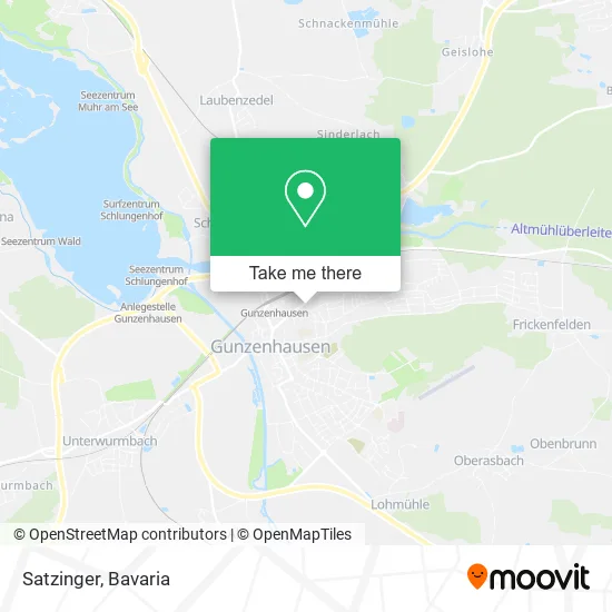 Карта Satzinger