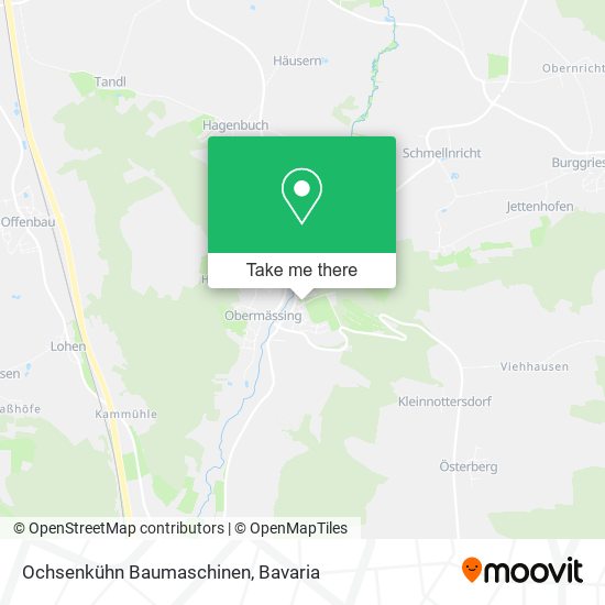 Ochsenkühn Baumaschinen map