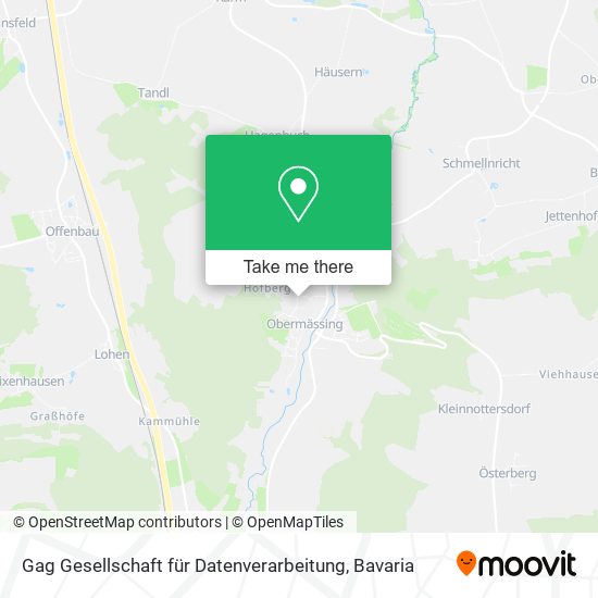 Gag Gesellschaft für Datenverarbeitung map