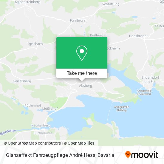 Glanzeffekt Fahrzeugpflege André Hess map