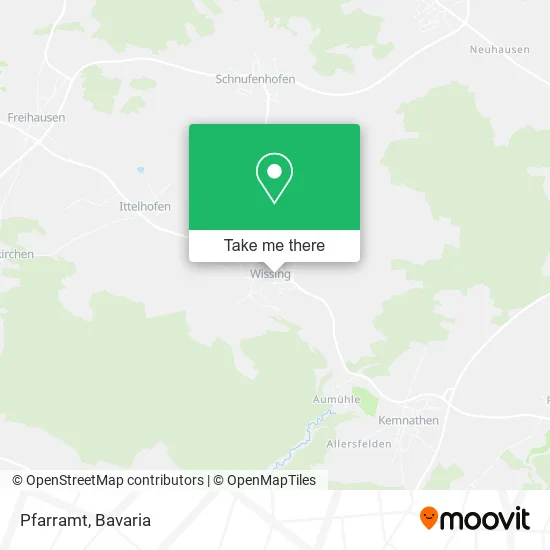 Карта Pfarramt