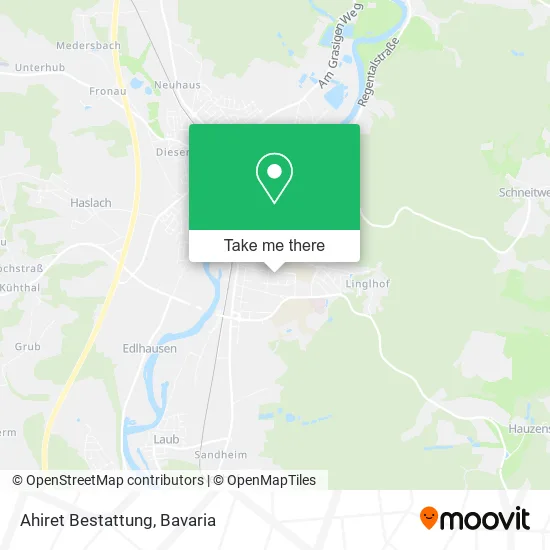 Карта Ahiret Bestattung