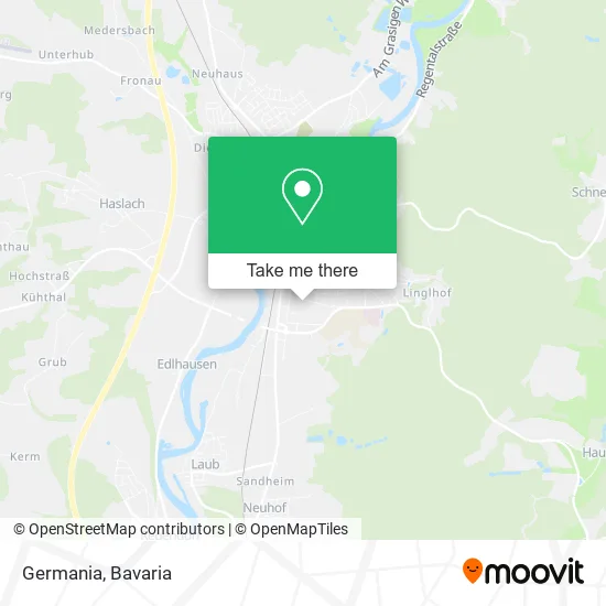 Карта Germania