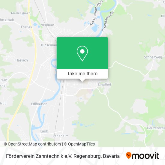 Förderverein Zahntechnik e.V. Regensburg map