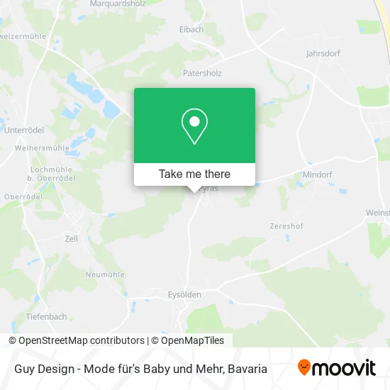 Карта Guy Design - Mode für's Baby und Mehr