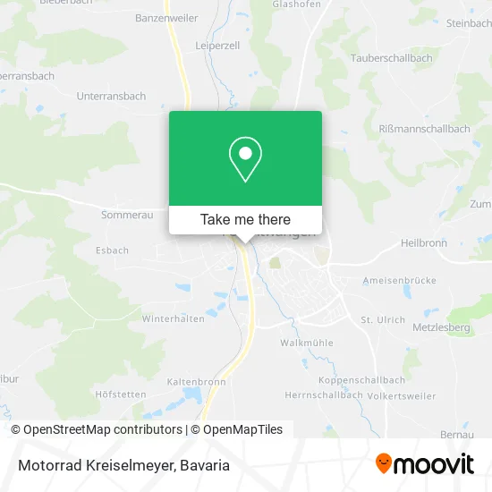 Карта Motorrad Kreiselmeyer