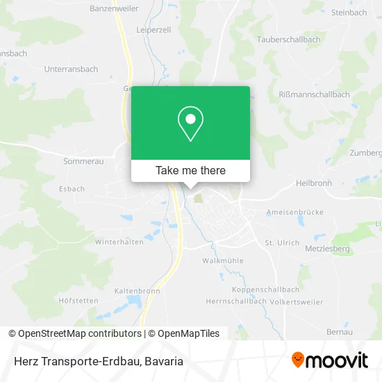 Карта Herz Transporte-Erdbau