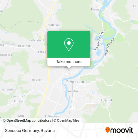 Карта Senseca Germany