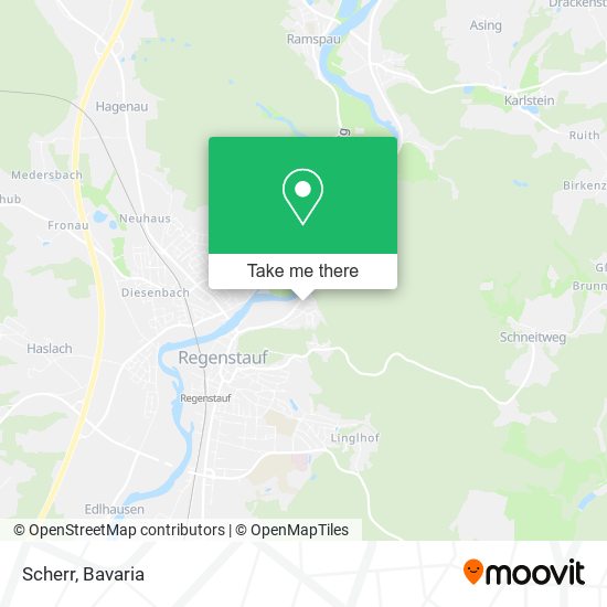 Карта Scherr