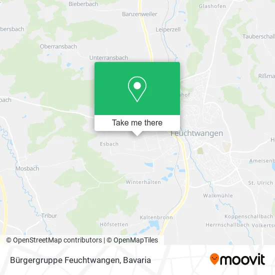 Карта Bürgergruppe Feuchtwangen
