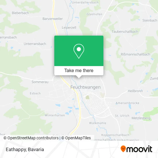Карта Eathappy