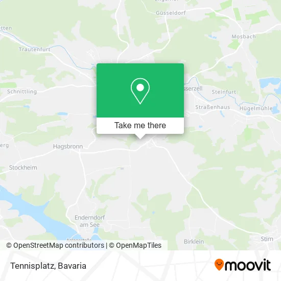 Карта Tennisplatz