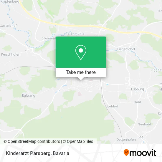 Карта Kinderarzt Parsberg