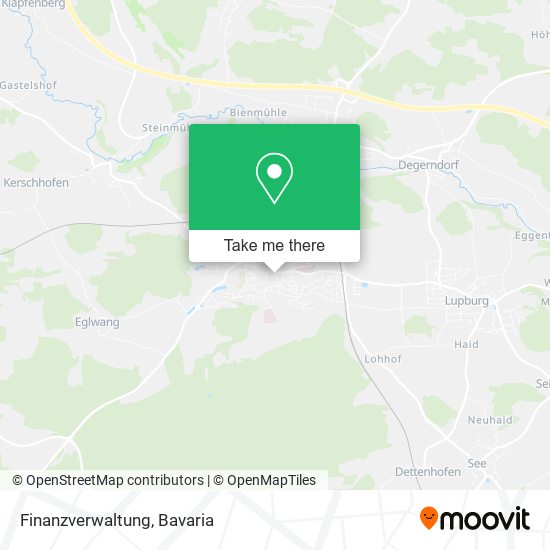 Finanzverwaltung map